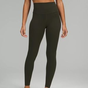 LULULEMON Align High Rise Pant with Pockets 31” - Dark Olive